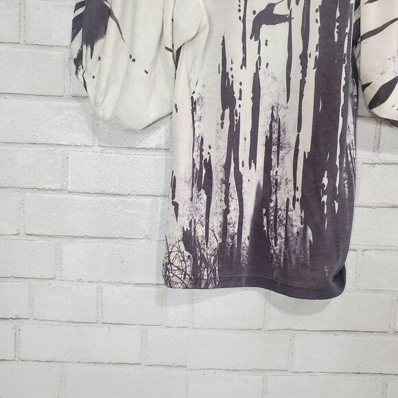 Forever 21 cute bird abstract top - Picture 11 of 13